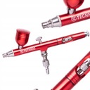 Modelovací airbrush s 0,3 mm tryskou B-130 DOUBLE ACTION RED MINI Gun