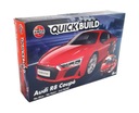 Airfix QUICKBUILD Audi R8 Coupe - Model na zostavenie - 45 prvkov