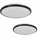 Stropné svietidlo TERMA BLACK 18W LED IP44 Ø280 mm