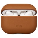 Puzdro UNIQ pre AirPods Pro 2 genuine Leather hnedé