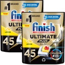 Kapsule do umývačky riadu Finish Ultimate Plus 90 Lemon