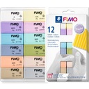 Staedtler Fimo PLASTOVÁ PASTA 12 farieb PASTEL