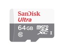 Pamäťová karta SanDisk MicroSD Ultra 64GB 100MB/s