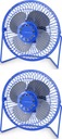 Esperanza Yugo USB ventilátor 14 cm modrý x2