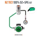 Tecline R2 TEC1 100% O2 M26x2, stage kit + manometer