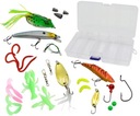 LURE SUPER SET 26 ks box wobler spinner