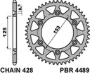 PBR ZADNÉ OZNAČENIE 4489 59 F HONDA CRM 125 (HM)