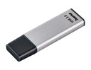 RÝCHLY ZNAČKOVÝ DISK PENDRIVE S USB 3.0 128GB HAMA HLINÍKOVÁ ZÁSTRČKA