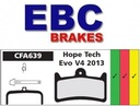 EBC spekané cyklobloky Hope Evo V4 CFA639HH