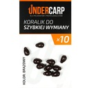 UNDERCARP Korálka na method feeder - hnedá