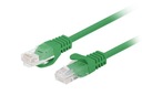 Patchcord Lanberg UTP kat.5e 1m zelený 10-Bal