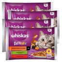 WHISKAS 4x340g KOLEKCIA VIDIECKYCH CHUTÍ V OMÁČKE