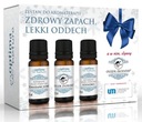 OPTIMA NATURAL Ľahký dych aromaterapeutický olejový set 3 x 10 ml