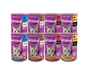 Whiskas mix príchutí 8x400g