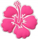 Pin Decoration Jibbitz Charms Pin for Crocs Pink Hibiscus Topánky