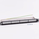 Patch panel keystone 19'' 24-port, FTP Netrack