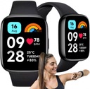 Aktívne inteligentné hodinky Xiaomi Redmi Watch 3 v čiernej farbe