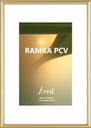 PVC rám 30x40 zlatý, pololesklý (RA19)