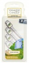 Yankee Car Vent Clean Cotton Scented Pins 4 ks