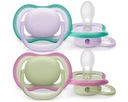 Avent ULTRA AIR cumlík 0-6 m ORTODONTICKÝ 2x priedušný + puzdro