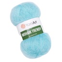 Priadza YarnArt MOHAIR TRENDY tyrkysová 142