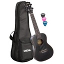 Cascha HH2300 Mahagony Black koncertné ukulele