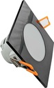 LED KÚPEĽŇOVÉ svietidlo Downlight Black 5W 3000K 330lm IP65/20