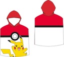 PONCHO 50x115 KAPUČKA PIKACHU POKEMON PONCHO 01