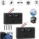 NABÍJAČKA 2 X USB 4,8A AUTO ZÁSUVKA 12V 24V