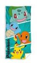 Plážová osuška POKEMON na kúpanie 70 x 140 cm (PK381112)