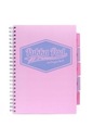 Mriežkový zápisník A4 Project Book Pastel pink SZ-70234