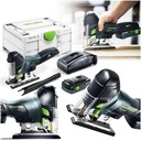 FESTOOL CARVEX PSC 420 priamočiara píla 4,0AH BATTERY nabíjačka Pílové kotúče