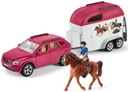 SCHLEICH 72223 SET AUTO A KONSKÝ PRÍVES + KONSKÝ KLUB, SUV