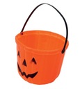 HALLOWEEN PUMPKIN BUCKET Oranžový kotlík s rúčkou