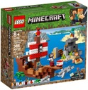 LEGO Minecraft 21152 Dobrodružstvo pirátskej lode