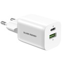 Silver Monkey 30W USB-C USB-A nástenná nabíjačka