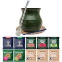 Yerba Mate ŠTARTOVACÍ set tekvica a bombilla 10x50g 500g