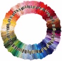 Mulina Mix Colors Set s 200 vyšívacími vláknami