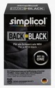 Simplicol Back To Black Black farba na tkaniny 400g