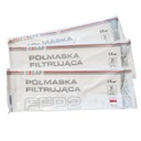 20x poľská lekárska maska ​​KN95 filter BISAF FFP2