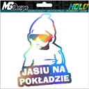 Nálepka na okno JASIU ON BOARD HOLOGRAM