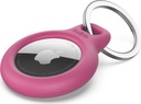 Bezpečný držiak na kľúče pre Apple AirTag ružový Belkin
