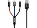 USB kábel - Lightning/Micro/Type-C BASEUS 1,2 m