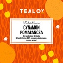 TEALOV čierny čaj ŠKORICA S POMERANČOM 100g