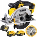 Kotúčová píla 165mm 18V XR 760W kotúč + 2x 5Ah sada DeWALT DCS391N