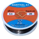 Kanthal odporový drôt A1 0,5mm 20 metrov