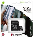 KARTA KINGSTON 512GB MICRO SD SDCS2 + SD ADAPTÉR