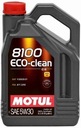 MOTUL ECO-CLEAN 8100 0W20 C5 SP ILSAC GF-6A 5L