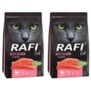 Rafi Cat suché krmivo pre MAČKY Losos (2x7kg) 14kg