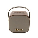 Guess Mini Bluetooth Speaker 4G Leather Script Logo s remienkom Speaker Blue